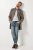 JP1880 FLEXNAMIC Mantel Quilted Insert Brown - Casacos - Casacos Homem Tamanhos Grandes
