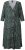 Ulla Popken 841839 Vestido de jersey com padrão animal e manga 3/4 Verde escuro - Vestidos midi - Vestidos Midi Tamanhos Grandes
