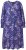 Ulla Popken 841873 Vestido midi floral Azul-marinho - Vestidos midi - Vestidos Midi Tamanhos Grandes