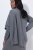 Ulla Popken 841941 Vestido de malha de manga comprida Cinzento mesclado - Vestidos de malha - 