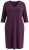 Ulla Popken 841952 Vestido de sweat com manga 3/4 Ameixa - Vestidos midi - Vestidos Midi Tamanhos Grandes
