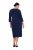 Ulla Popken 841952 Vestido de sweat com decote em V Azul-marinho - Vestidos - Vestidos para todos os tamanhos