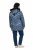 Ulla Popken 842013 Casaco acolchoado Azul ganga - Jaquetas - Casacos plus size para mulher