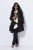 Ulla Popken 842028 Blazer peplum com pregas Preto - Blazers e Coletes - Blazers em Tamanhos Grandes