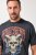 JP1880 T-Shirt Driven By The Devil Black - T-shirts - T-shirts Homem Tamanhos Grandes