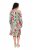 Ulla Popken 842471 Vestido evasê com manga 3/4 Champanhe - Vestidos - Vestidos para todos os tamanhos