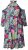 Ulla Popken 842471 Vestido midi estampado Azul-marinho - Vestidos midi - Vestidos Midi Tamanhos Grandes