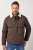 JP1880 842508 Casaco com gola teddy Avelã - Casacos - Casacos Homem Tamanhos Grandes