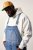 JP1880 842648 Jardineiras de ganga de corte largo Azul ganga - Jeans & calças - Jeans & Calças Tamanhos Grandes Homem