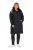 Ulla Popken 842877 Casaco técnico Preto - Jaquetas - Casacos plus size para mulher