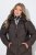 Ulla Popken 842877 Casaco técnico Verde escuro - Jaquetas - Casacos plus size para mulher