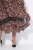 Ulla Popken 842979 Vestido com padrão animal Castanho - Vestidos midi - Vestidos Midi Tamanhos Grandes