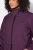 Ulla Popken 843105 Casaco técnico HYPRAR impermeável com padrão de ondas Ameixa - Jaquetas - Casacos plus size para mulher