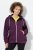 Ulla Popken 843186 Casaco softshell repelente à água com refletores Bordô - Jaquetas - Casacos plus size para mulher