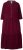 Ulla Popken 843383 Vestido de bombazina com manga 3/4 Bordô - Vestidos maxi - Vestidos maxi plus size para mulher