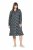 Ulla Popken 843506 Vestido de sweat estampado Preto - Vestidos de moletom - 