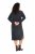 Ulla Popken 843592 Vestido de manga comprida Antracite - Vestidos de malha - 