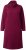 Ulla Popken 843627 Vestido de malha de manga comprida com gola alta Bordô - Vestidos midi - Vestidos Midi Tamanhos Grandes