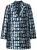 Ulla Popken 843937 Blazer texturizado estampado Azul-marinho - Blazers e Coletes - Blazers em Tamanhos Grandes