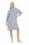 Ulla Popken 843999 Vestido com manga 3/4 Cinzento mesclado - Vestidos - Vestidos para todos os tamanhos