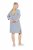 Ulla Popken 843999 Vestido com manga 3/4 Cinzento mesclado - Vestidos - Vestidos para todos os tamanhos