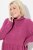 Ulla Popken 844233 Vestido de malha de manga comprida Vermelho baga - Vestidos de malha - 