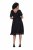 Ulla Popken 844356 Vestido de noite Preto - Vestidos de noite - Vestidos de festa em tamanhos grandes