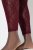 Ulla Popken 844543 Collants com renda Bordô - Collants & meias - 