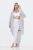 Ulla Popken 844563 Leggings de meia com renda Branco - Collants & meias - 