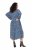 Ulla Popken 844594 Vestido midi floral Azul-marinho - Vestidos midi - Vestidos Midi Tamanhos Grandes