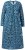 Ulla Popken 844722 Vestido de sweat estampado Petróleo - Vestidos de moletom - 