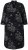 Ulla Popken 844739 Vestido com manga 3/4 Preto - Vestidos midi - Vestidos Midi Tamanhos Grandes