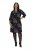 Ulla Popken 844739 Vestido com manga 3/4 Preto - Vestidos midi - Vestidos Midi Tamanhos Grandes