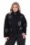 Ulla Popken 844839 Casaco curto com bordado de flocos de neve Azul-marinho - Jaquetas - Casacos plus size para mulher