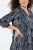 Ulla Popken 844945 Vestido de jersey estampado Preto - Vestidos em jersey - 