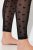 Ulla Popken 844970 Leggings de meia com padrão Preto - Collants & meias - 