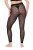 Ulla Popken 844970 Leggings de meia com padrão Preto - Collants & meias - 