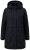 Ulla Popken 845111 Parka Preto - Casacos - Casacos de Mulher em Tamanhos Grandes