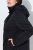 Ulla Popken 845111 Parka Preto - Casacos - Casacos de Mulher em Tamanhos Grandes