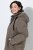 Ulla Popken 845111 Parka Verde escuro - Casacos - Casacos de Mulher em Tamanhos Grandes