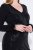 Ulla Popken 845145 Vestido de lantejoulas Preto - Vestidos de noite - Vestidos de festa em tamanhos grandes