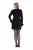 Ulla Popken 845145 Vestido de lantejoulas Preto - Vestidos de noite - Vestidos de festa em tamanhos grandes