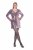Ulla Popken 845145 Vestido de lantejoulas com decote em V Rosa - Vestidos de noite - Vestidos de festa em tamanhos grandes