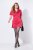 Ulla Popken 845148 Vestido justo floral Magenta - Vestidos - Vestidos para todos os tamanhos