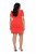 Ulla Popken 845150 Vestido justo de manga curta Vermelho - Vestidos - Vestidos para todos os tamanhos