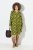 Ulla Popken 845190 Vestido de jersey floral Turquesa - Vestidos em jersey - 