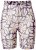 Ulla Popken 845285 Calções anti-fricção florais Preto - Calções anti-fricção - 