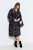 Ulla Popken 845287 Vestido midi estampado Preto - Vestidos midi - Vestidos Midi Tamanhos Grandes