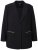 Ulla Popken 845336 Blazer elástico oversize de dois botões Preto - Blazers e Coletes - Blazers em Tamanhos Grandes