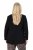 Ulla Popken 845336 Blazer elástico oversize de dois botões Preto - Blazers e Coletes - Blazers em Tamanhos Grandes